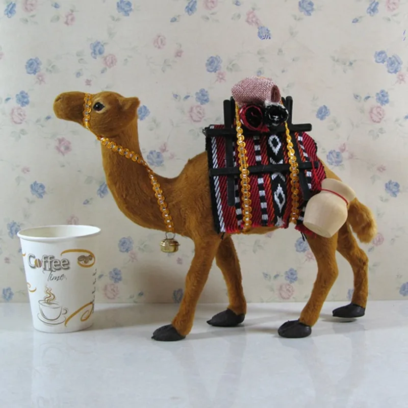

Simulation Animal Toy Plush Stuffed Camel Doll Home Decoration Props Ornaments Gifts Collectible Boys Girls Birthday Gifts