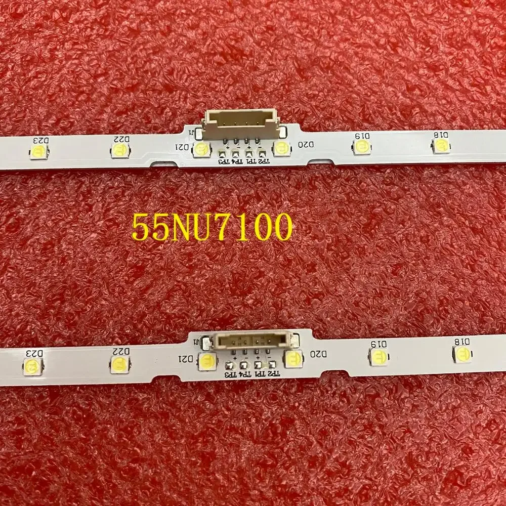 Светодиодная лента для Samsung 55NU7100 UN55RU7100 UN55RU7300G UE55NU7100 UN55NU7090G UE55NU7023 UE55NU7500 UN55NU7100G