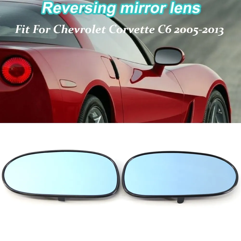 

Car Side Rearview Mirror Glass Heater Anti-fog Defrosting Heated Wing Mirror Fit For Chevrolet Corvette C6 2005-2013 Replacement