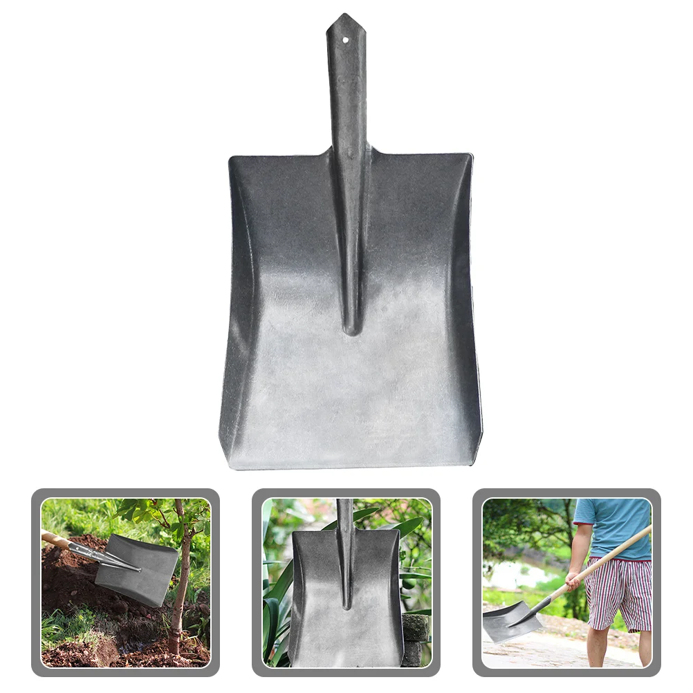 

Planting Garden Head Snow Hand Tools Gardening Coal Metal Replacement Ice Vegetables Digging Flat Flower Point Square Farm Iron