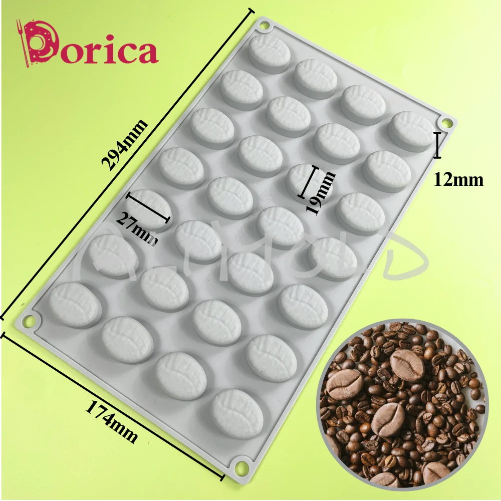

Силиконовая форма для кофейных зерен 28 отверстий
