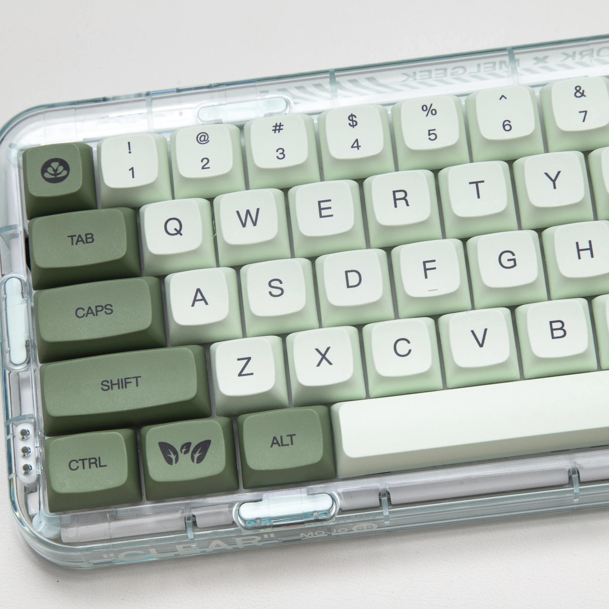 

124 Keys PBT Keycap XDA Profile DYE-SUB English Japanese Matcha Personalized Keycaps For Cherry MX Switch Mechanical Keyboard