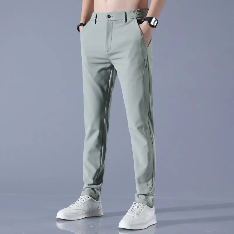 2023 Spring Summer Men's Golf Pants High Quality Elasticity Fashion Casual Breathable J Lindeberg Thin Trousers