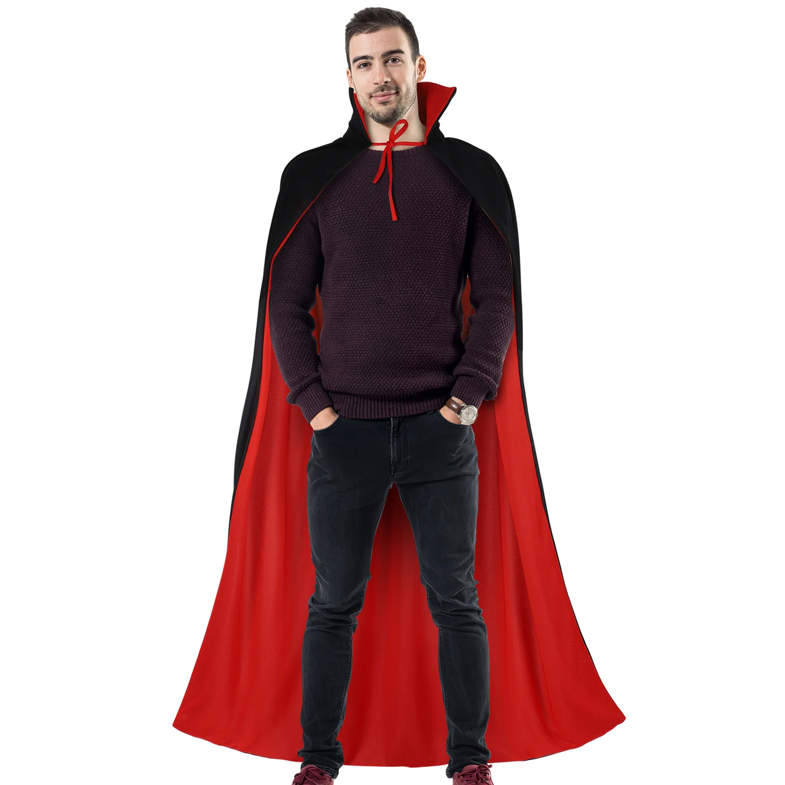 Плащ вампира маскарадный реквизит накидки для взрослых костюм вечеринки костюмы