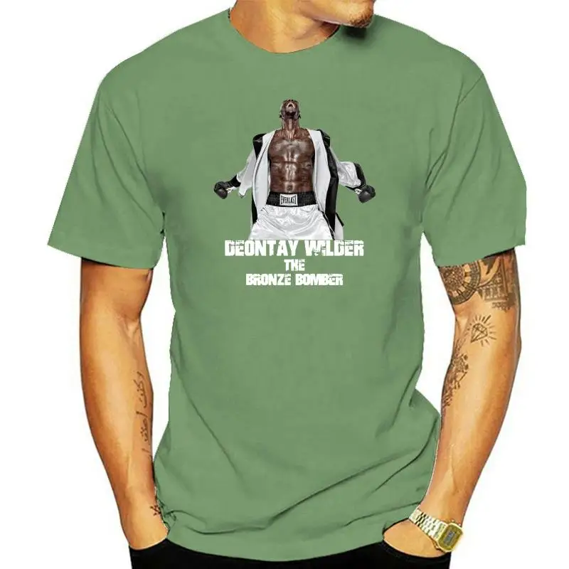 

Deontay Wilder The Bronze Bomber Black T-Shirt Unisex