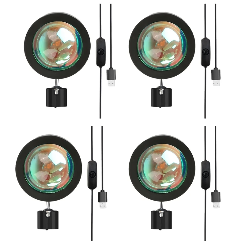 

Projection Atmosphere Lamp LED Night Light,USB Projector 360 Degree Rotation Photography Lamps For Home Room Studio