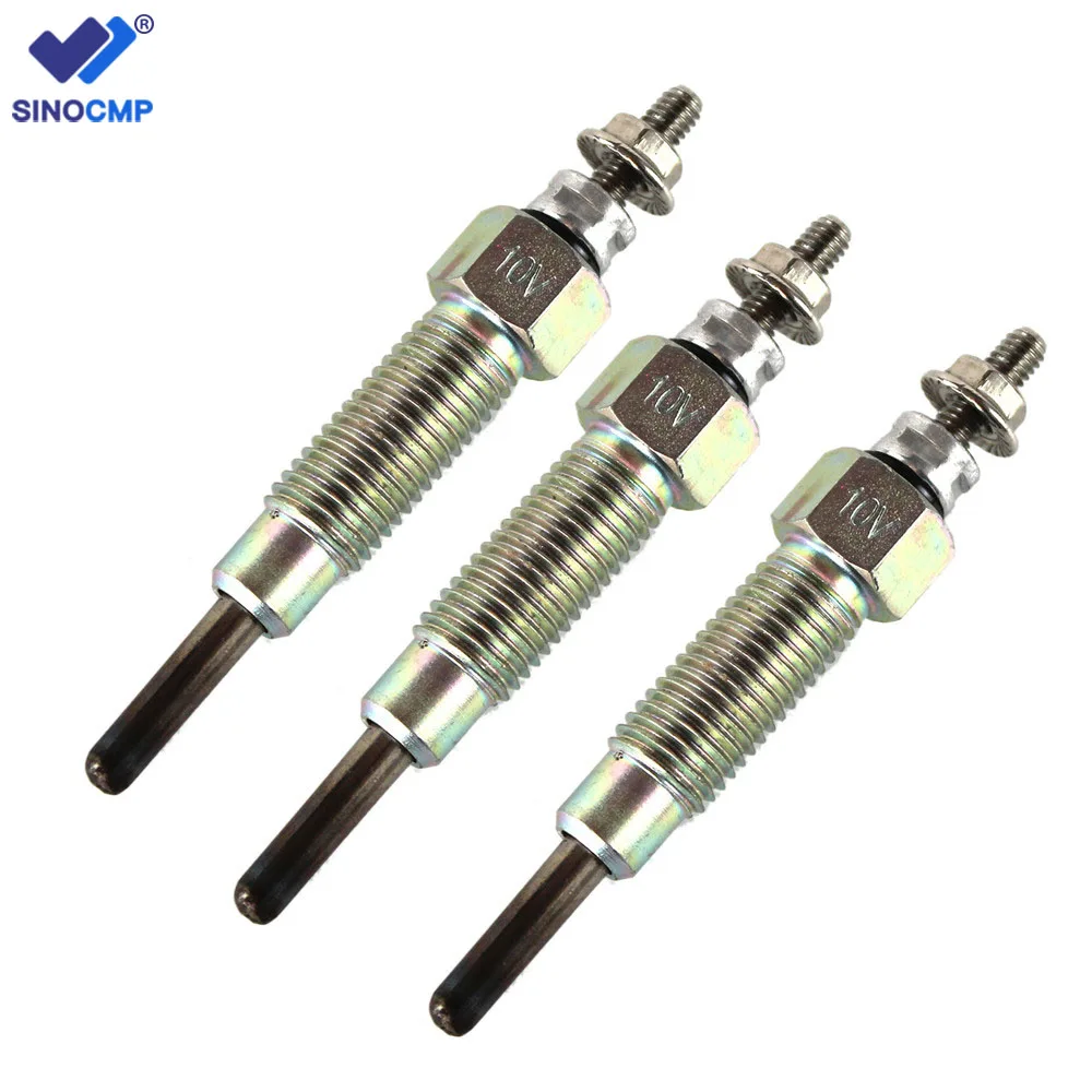 

Engine Glow Plugs 8-97106549-4 for Isuzu 3LB1 3LD1 4LB1 4LE1 Excavator Generator for Hitachi EX29 30 32 35 36 Minidigger Daewoo