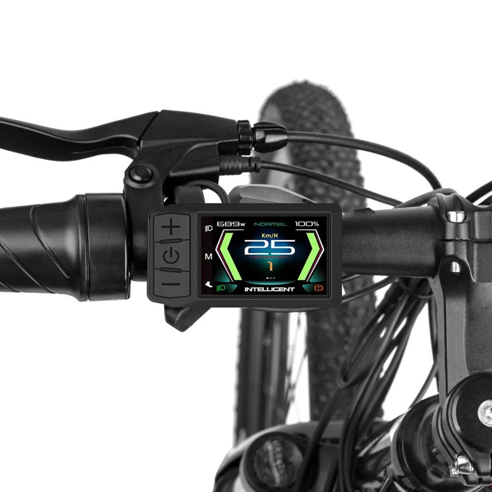 

Motor Speed Wheel LCD Display Portable Real-time Battery Power Diameter CAN Protocol Electric Bike For Bafang 600C