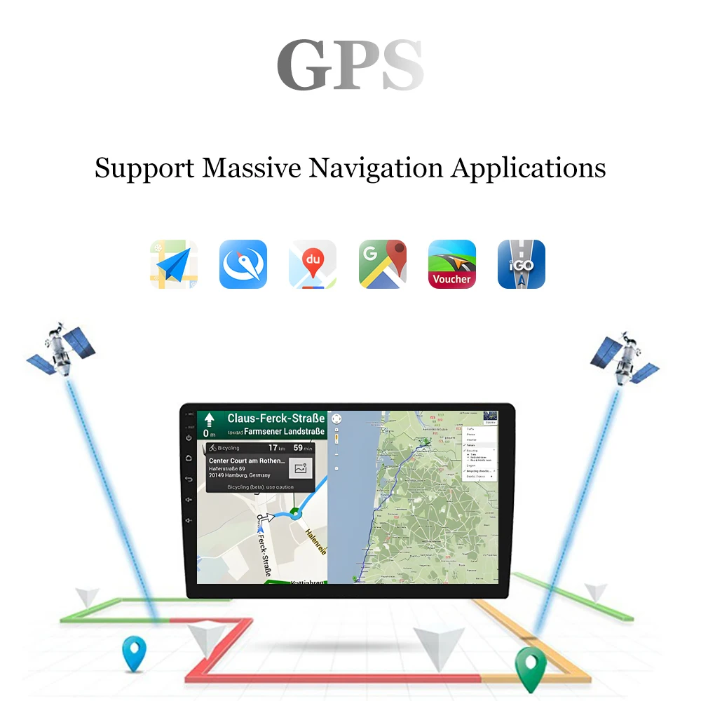 QLED/IPS Android 11 автомобильный радиоприемник навигация GPS мультимедийный видеоплеер