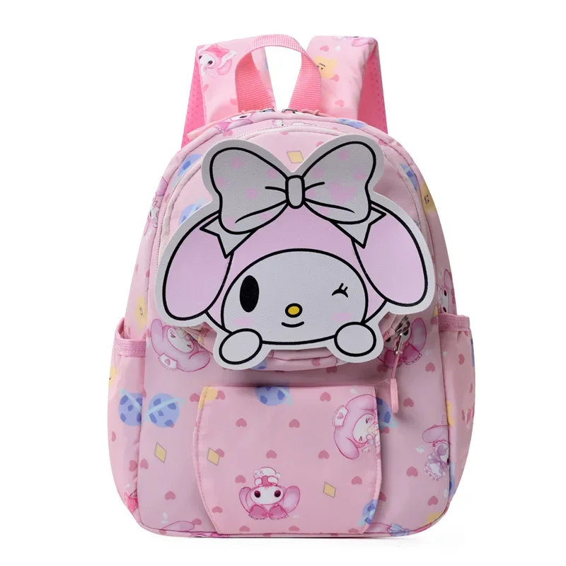 Детский Школьный Рюкзак Cinnamoroll Нейлоновая Сумка С Рисунком Hello Kitty Kuromi Mymelody Pompompurin