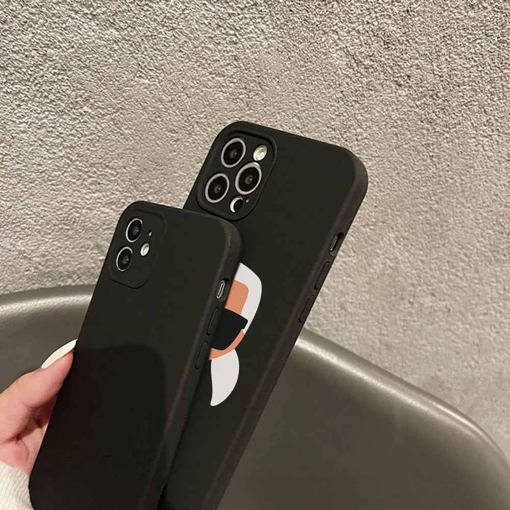 

Fashion Cartoon Cat Phone Case For IPhone 14Plus 13 12 Pro Max 11 Mini Xs X 8 7 6 Xr Plus SE2020 Trendy Brand Soft Funda Cover