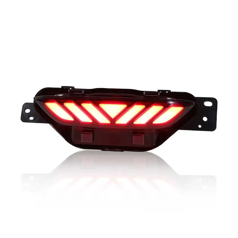 

1PCs LED Rear Bumper Lamp Reflector Driving Braking Light For Toyota CHR C-HR 2016-2020 LED Lights Stop Signal For Cars