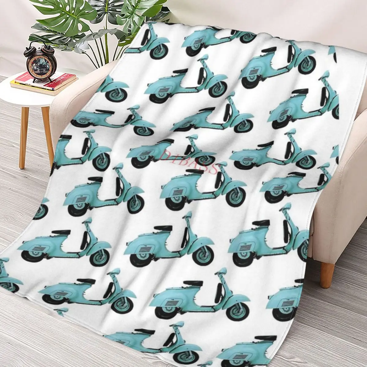 

Фланелевое покрывало Vespa с 3D рисунком