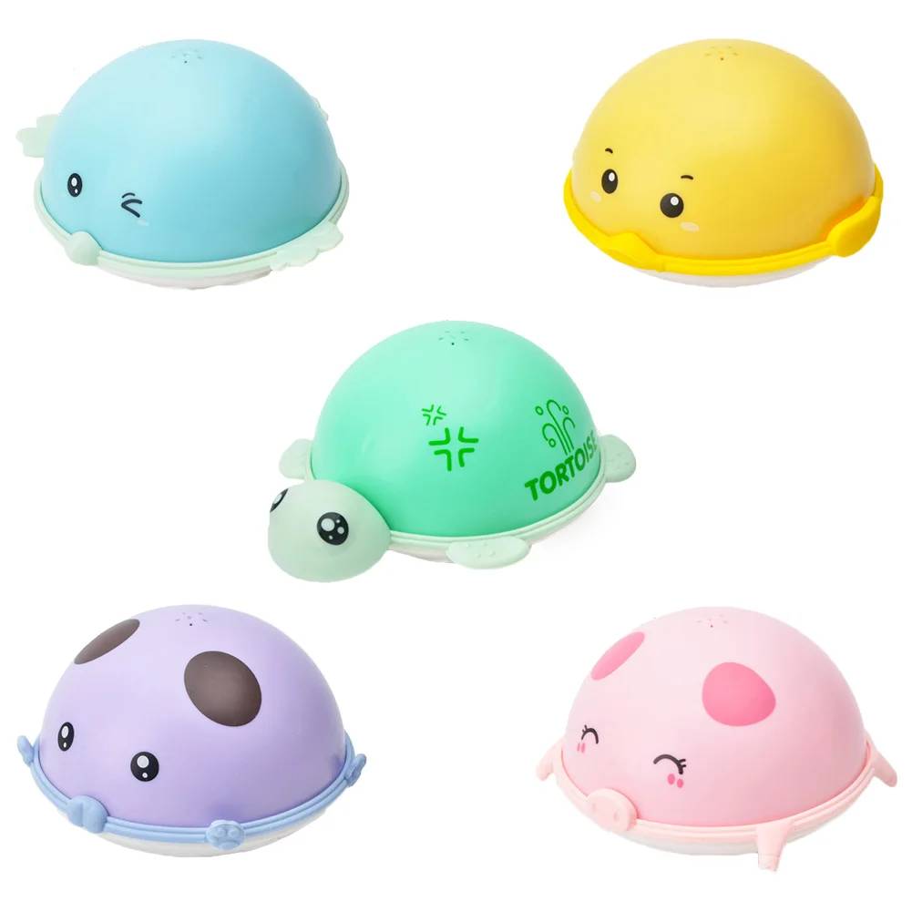 

Electric Baby Bath Toys for Toddlers Floating Animal Water Spray Toys for Bathtub Tub Wall Kids Children Gifts