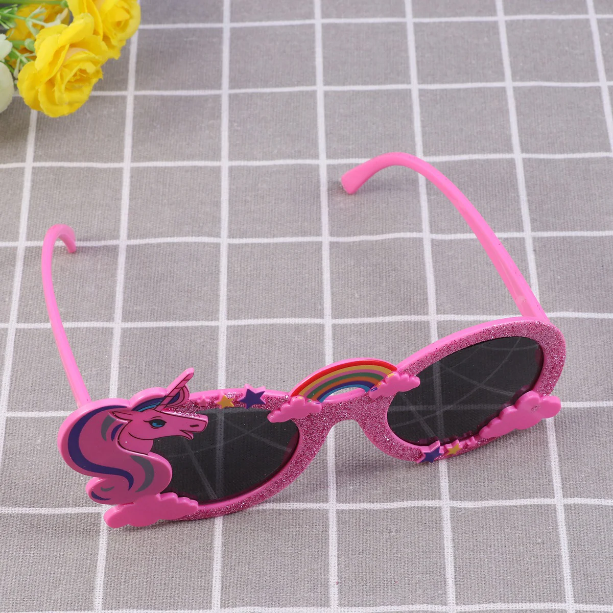 

1 Pc Party Glasses Pink Costume Party Supplies Accessory Decoration for New Year's Eve Birthday Carnival