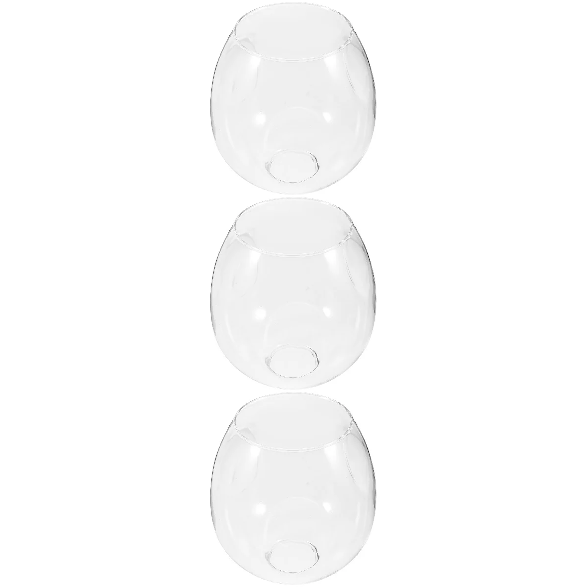 

3 PCS Replacement Glass For Light Fixtures Ceiling Fan Light Replacement Globes Fixture Glass Fixtures Shades Vintage Lamp