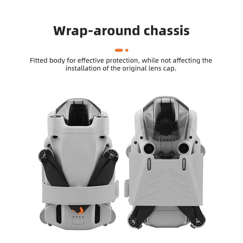 

BRDRC Propeller Holder for MINI 3 PRO Propellers Stabilizer Protector Belt Props Fixed Mount Drone Accessories Grey