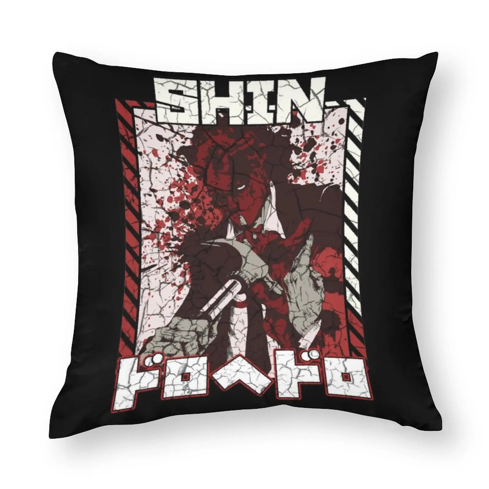 

Чехол для подушки Dorohedoro, манга, аниме, демон смерти, гот, металлический дьявол, кровать, молния, подушка, чехол, весна, квадратный, полиэстер, ч...