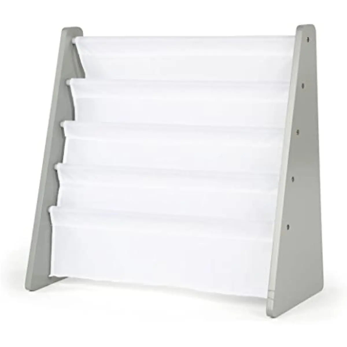 

Скромная Экипировка, серый/белый детский книжный стеллаж, книжная полка для хранения, 4 яруса