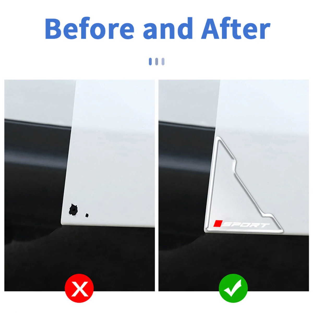 Прозрачная Защитная Наклейка Для Двери Автомобиля