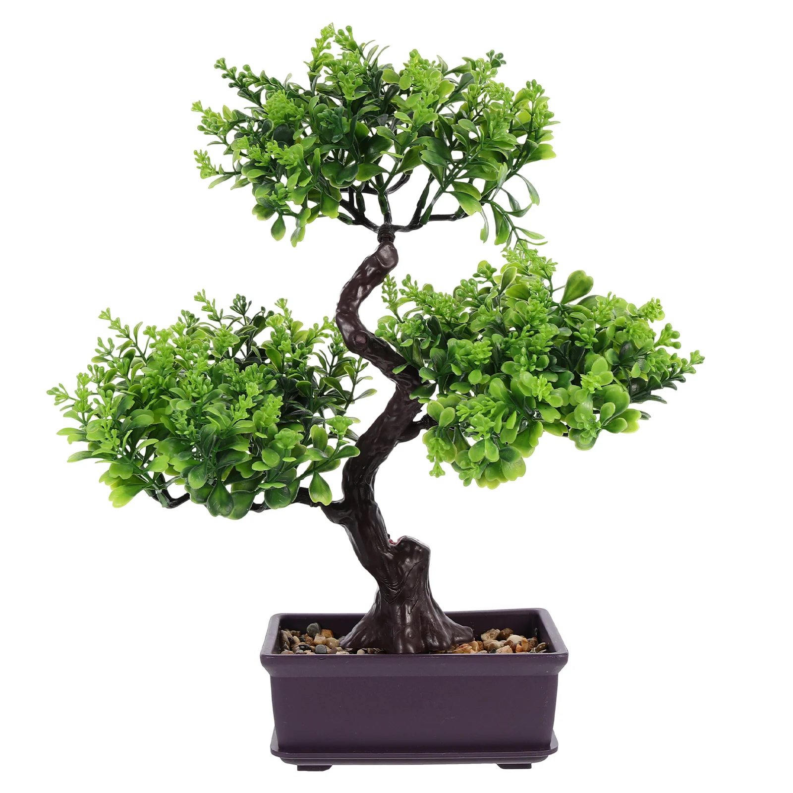 

Artificial Potted Desktop Adornments Imitation Bonsai Ornaments Greenery Artificial Flower Arrangementss