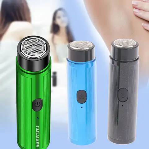 Portable rotary mini-trimmer for beard