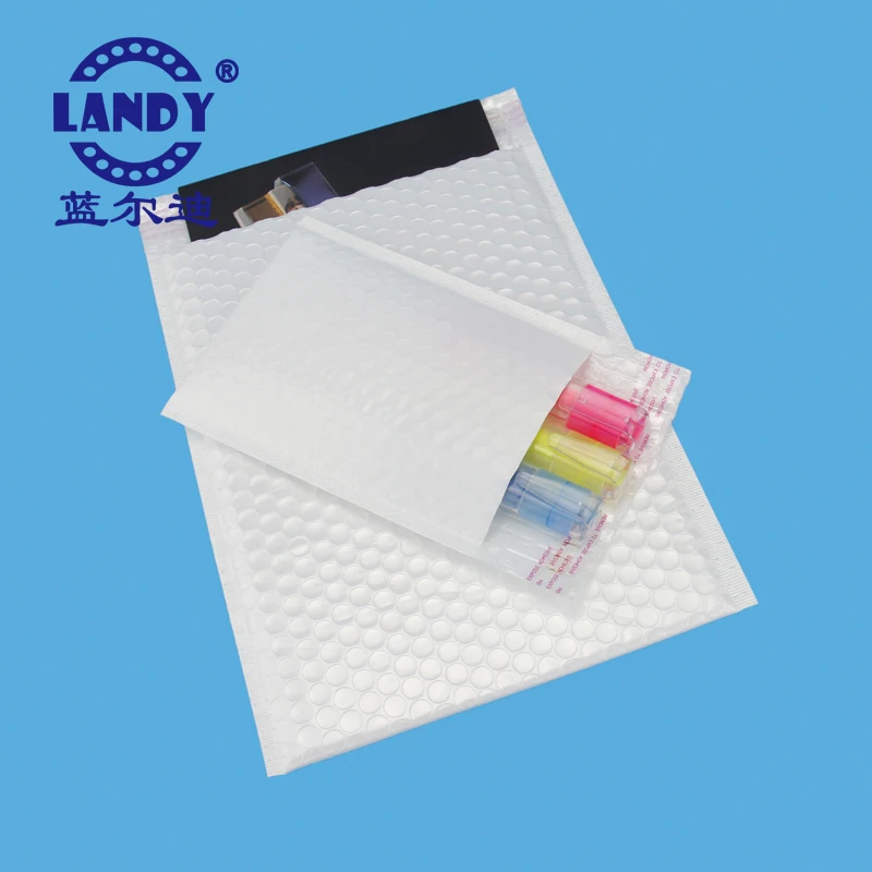 

a3 a5 poly wrap shiny pearl white matt bubble mailers envelope bags 10x16 logo