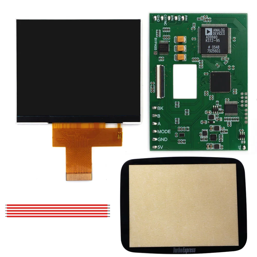 3,5-дюймовый IPS LCD-дисплей 640x480 HD RGB с подсветкой для консоли PCE GT PC Engine GT с меню OSD и RGBS-платой (art.: 3920da8d5b2c4) - 3920da8d5b2c4