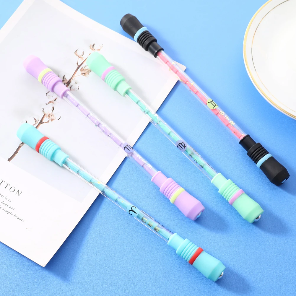 

1PC Spinning Pen Non Slip Coated Spinning Pen Champion Rolling Pen Ball Point Learning Office Supplies