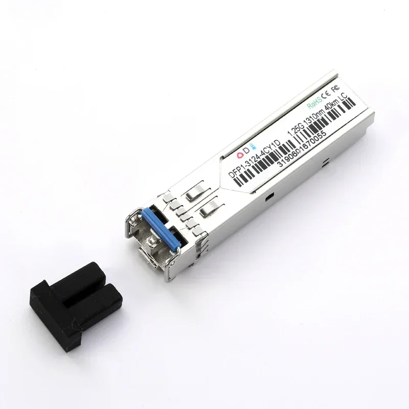 Разъем LC r 1 25G SFP 1310 нм 40 км компактный трансирующий двойной оптоволокно