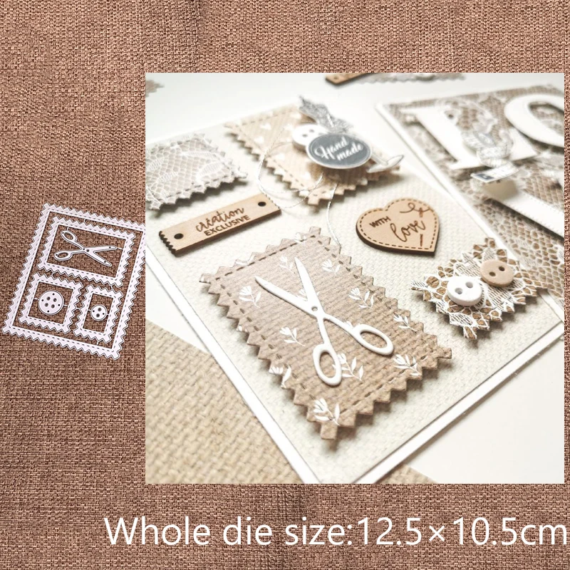 

Металлический трафарет XLDesign для рукоделия, пресс-формы, рамки, серия украшений, высечки для скрапбукинга, альбом, бумажные карты, тиснение для рукоделия