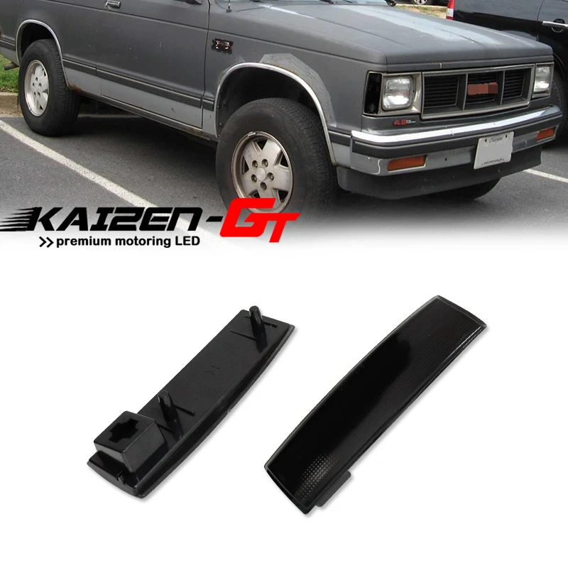 

Корпуса бокового габаритного фонаря переднего бампера автомобиля для Chevrolet S10 Tahoe, Oldsmobile Bravada Base, GMC Jimmy SLS, без лампы/розетки