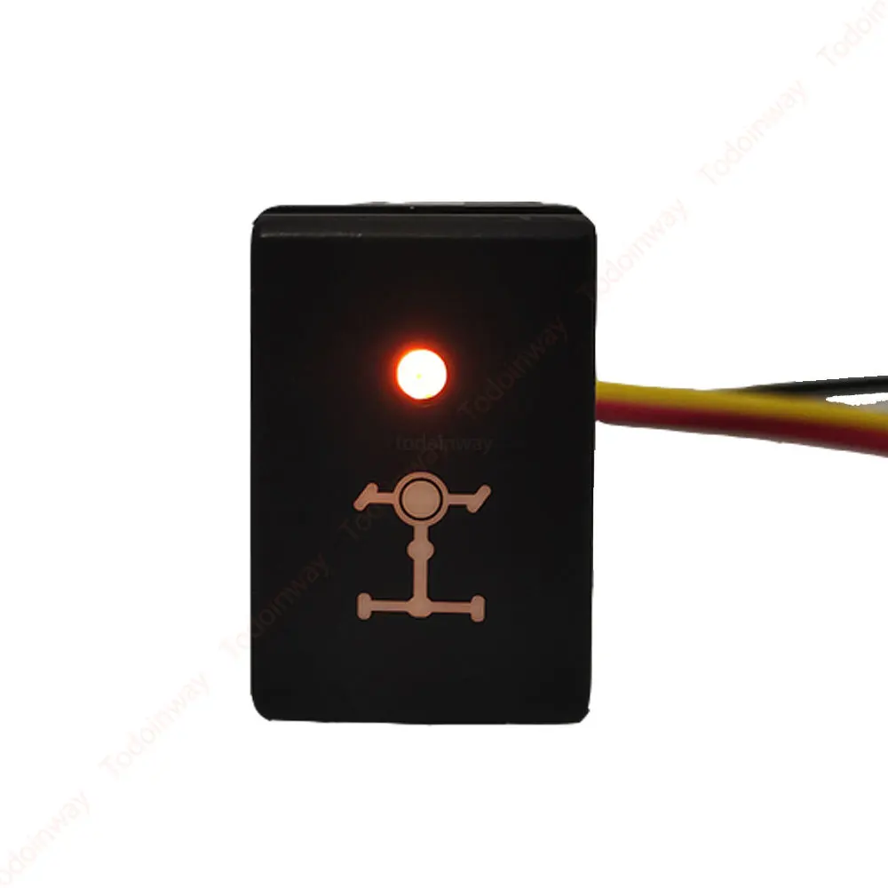 Автомобильная светодиодная лампа DRL Power Button переключатель управления передней