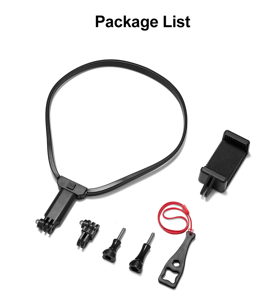 

Ремешок на шею для GoPro Hero 10 9 8 7 6 5 4 OSMO Спортивная экшн-камера смартфон для iPhone 13 12Pro Аксессуары