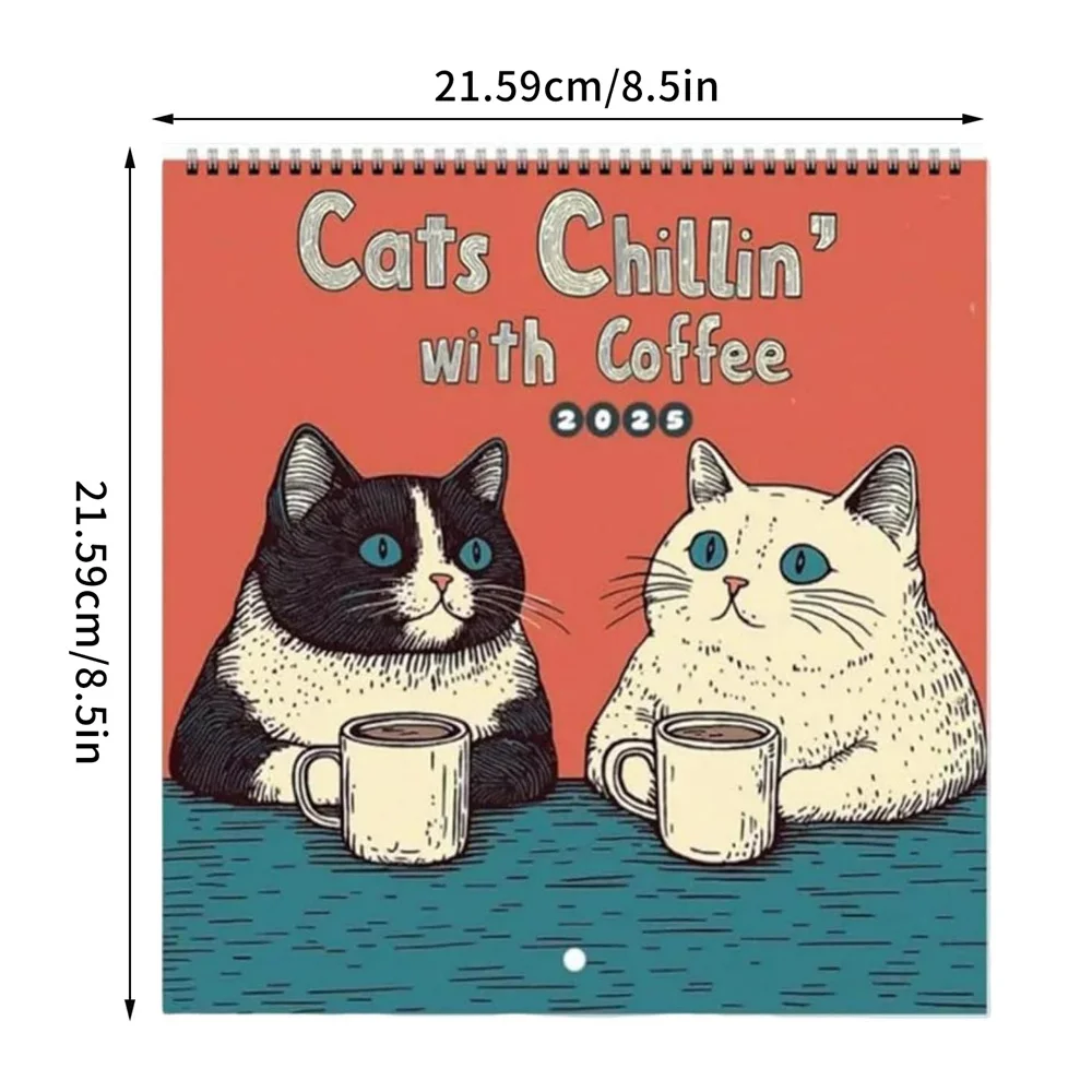 

Кошачий календарь EZONE 2025