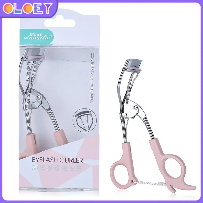 

Stainless Steel Makeup Eyelash Curler Beauty Tools Lady Women Lash Nature Curl Style Cute Eyelash Handle Curl Eye Lash Curler