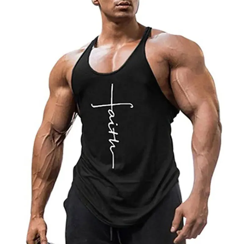 Рисунок 5 - Мужские майки без рукавов с 3D перекрестным принтом