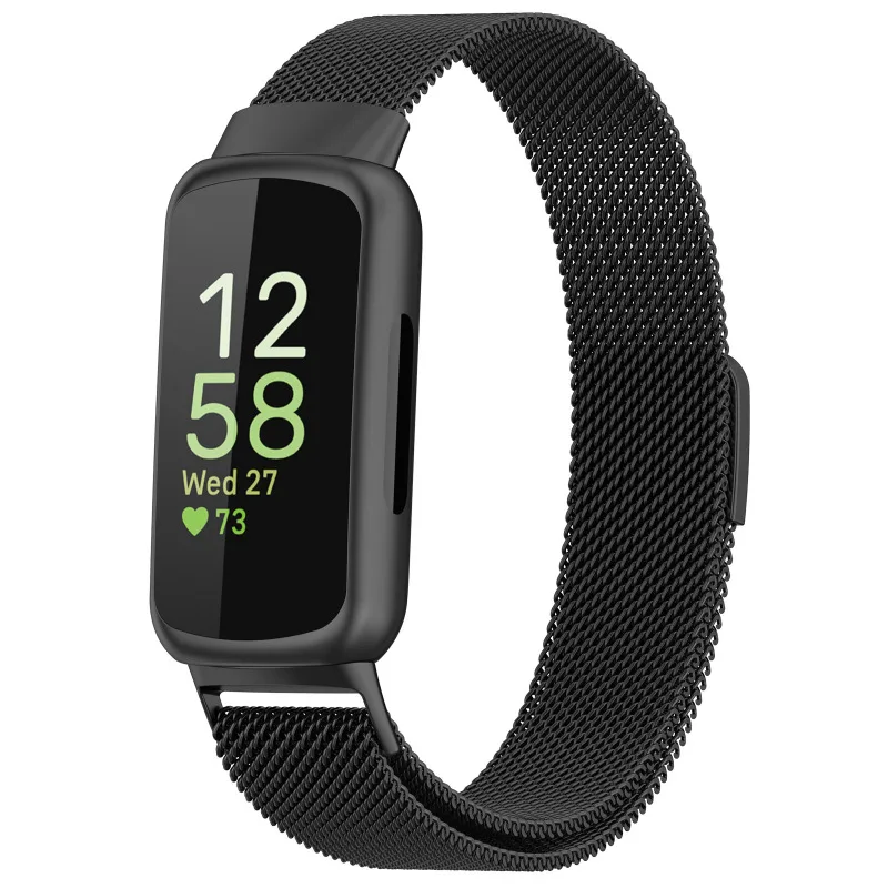Фото Ремешок для Fitbit Inspire3 Milan, металлический магнитный браслет из нержавеющей стали Milan для Inspire3 №3