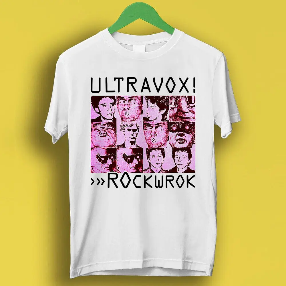 Ultravox Rockwrok новая волнистая популярная Ретро футболка P1268