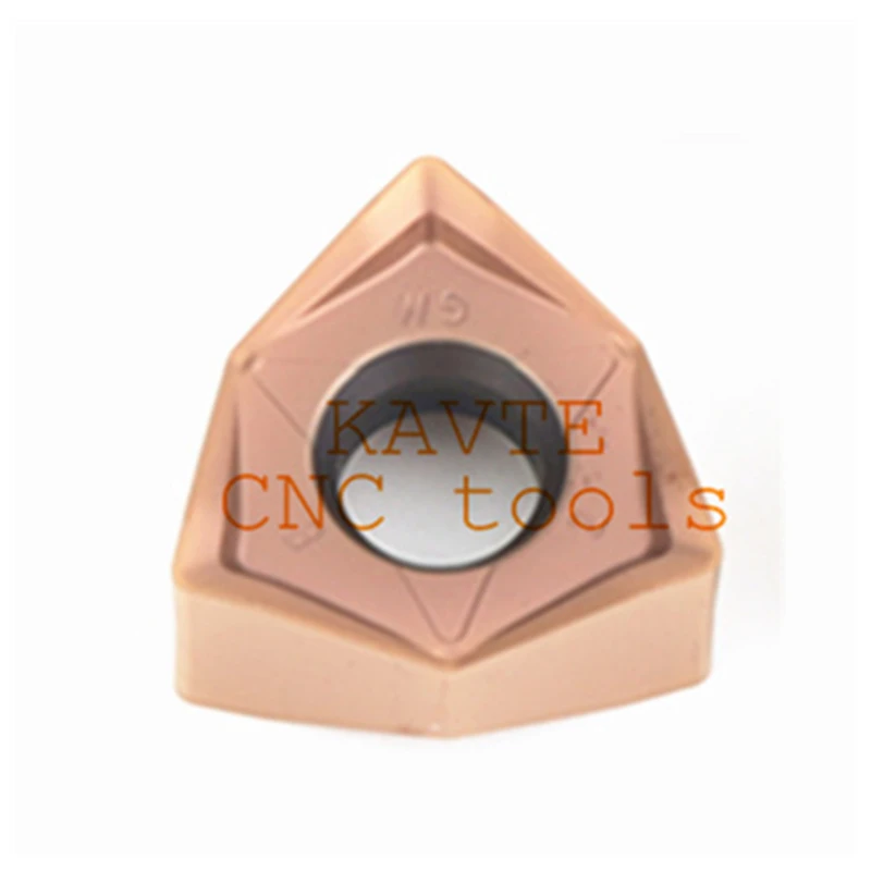 

WNMU 080608 Двусторонние шестиугольные 90-градусные прямоугольные твердосплавные вставки MFWN WNMU, быстрая подача, чугунные фрезерные вставки