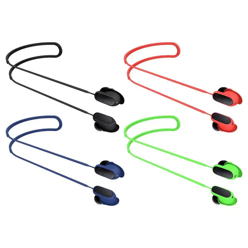 

Silicone Anti Lost Strap Earphones Neck Rope ForQuietComfort Earbuds II Bluetooths Headphone Neck Strap Cord Accessories