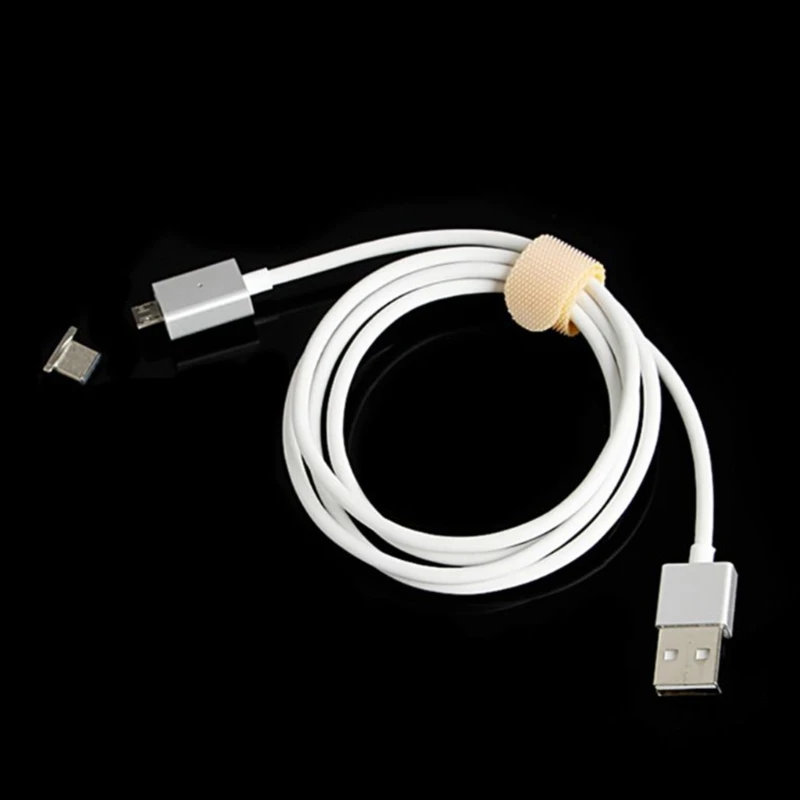

Universal 2 in 1 Type C Micro USB Data Sync Cord Portable Magnetic Cable