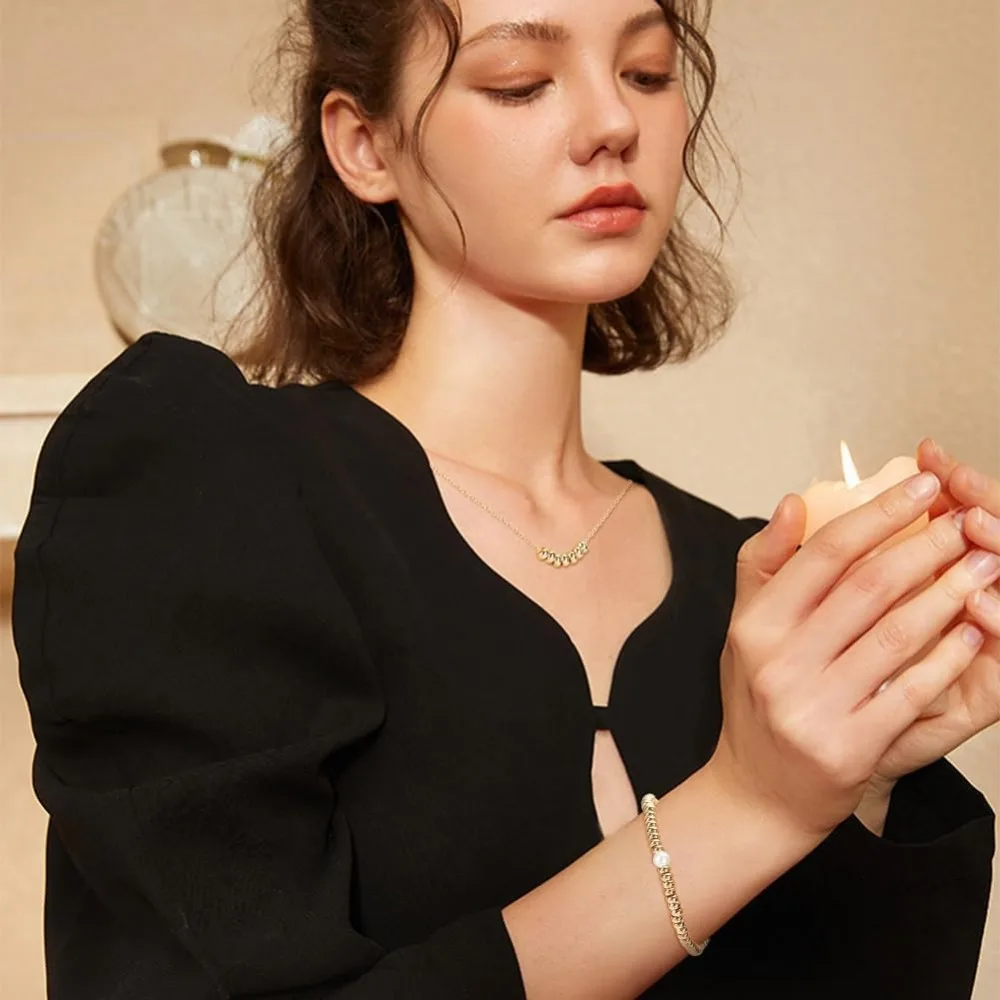 150 шт. 18-каратные золотые бусины-разделители 5 мм плоские круглые бусины Heishi Rondelle