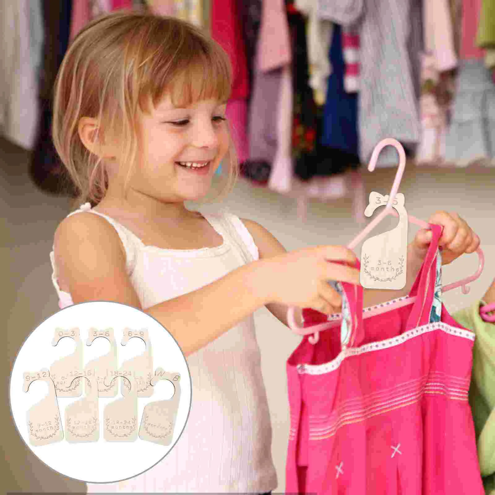 

7 шт., разделители для детской одежды