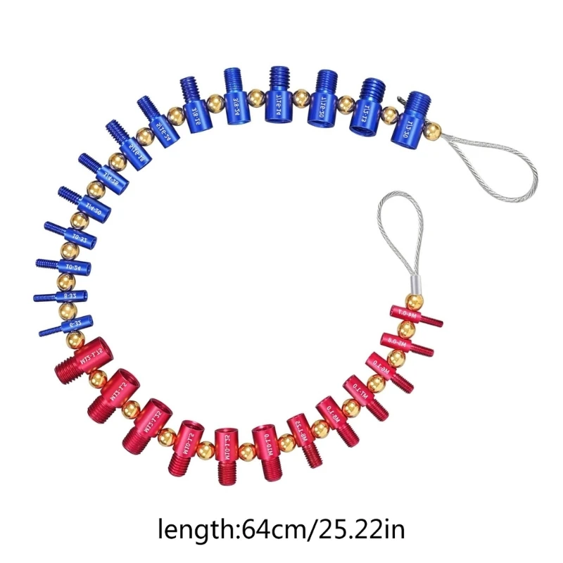 Измеритель размера съемных гаек и болтов. Прибор для проверки резьбы гайки болта.