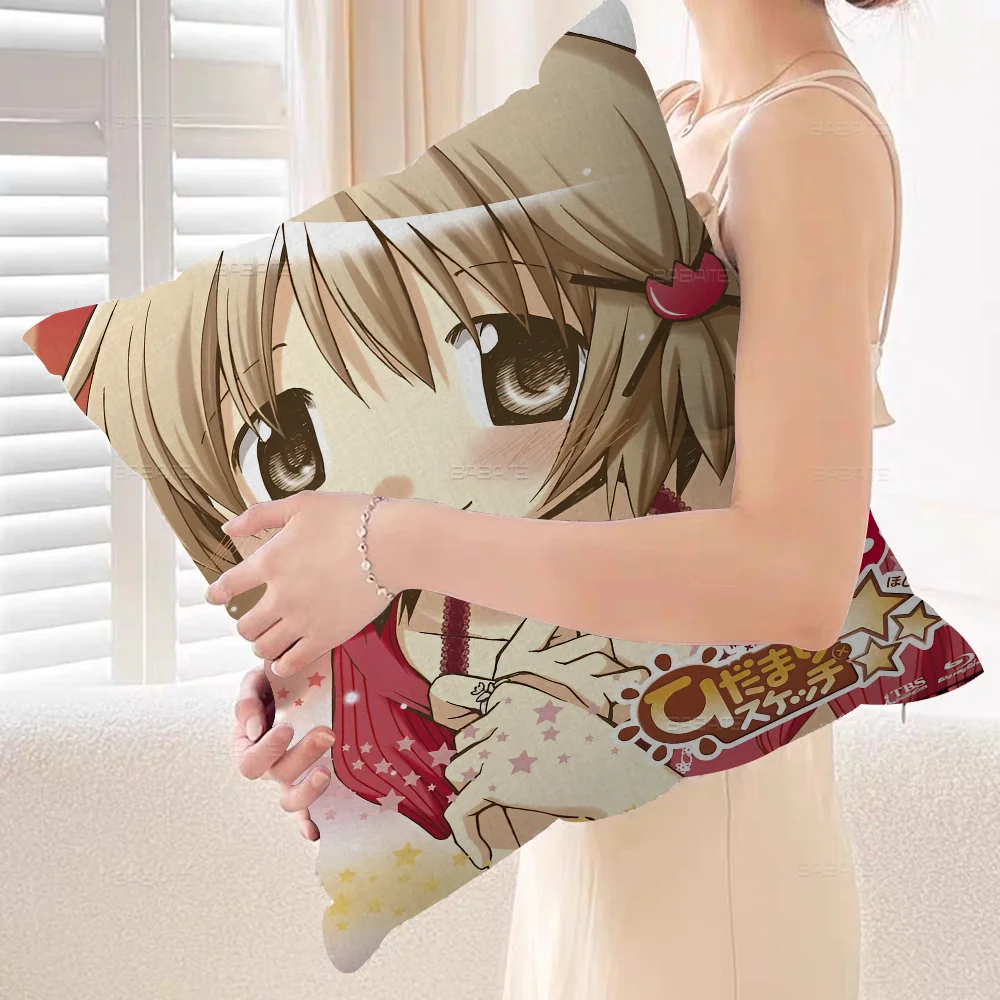 Подушка Hidamari Sketch японского аниме подарок украшение для дома и офиса подушка