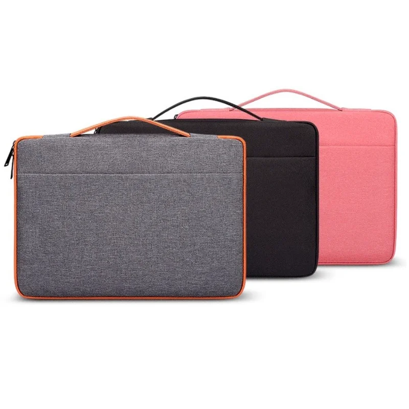 

Laptop Sleeve Bag 13.3/15.4/15.6 inch Notebook Handbag Macbook Air Pro Case Cover Waterproof Side Carry Laptop Line Sleeve