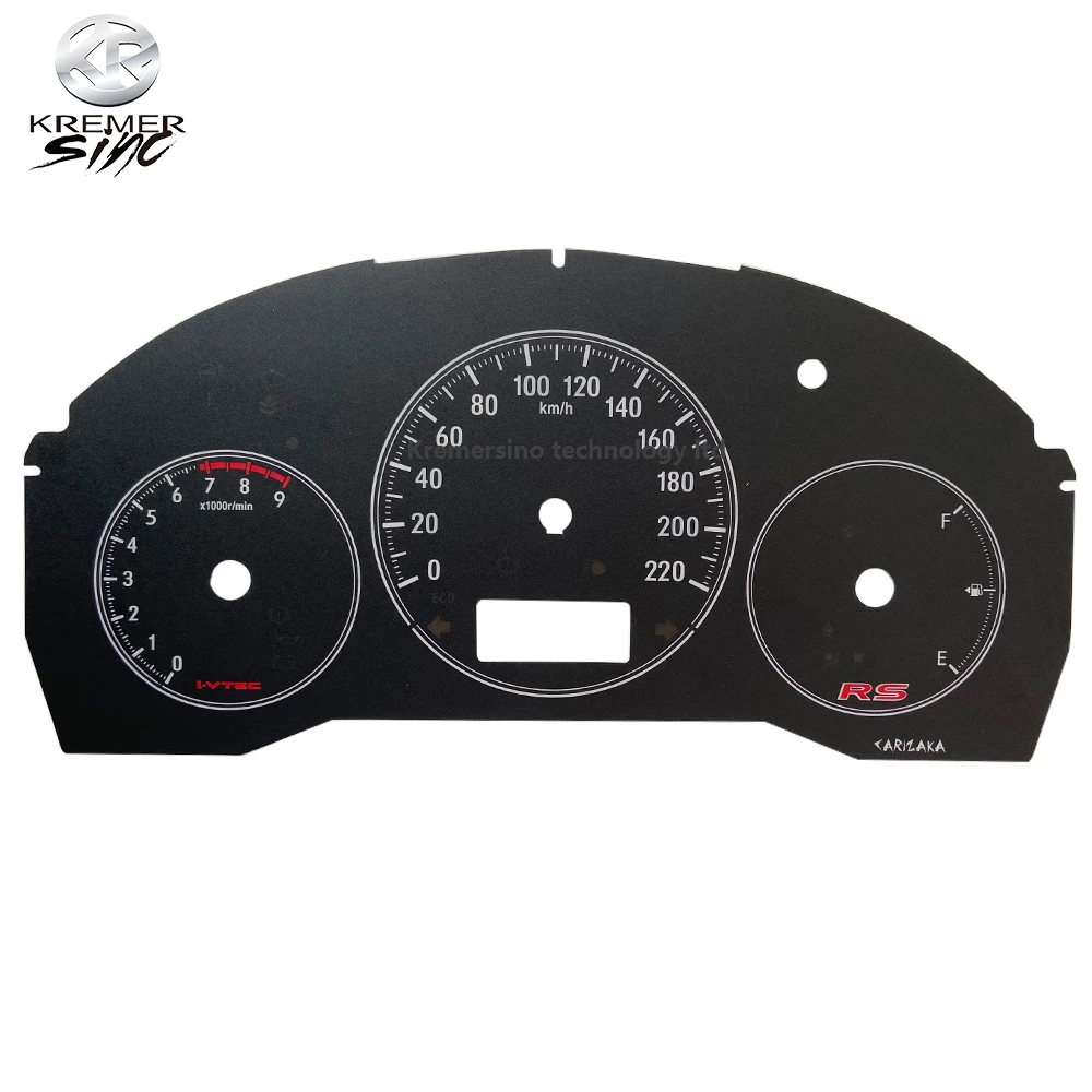 Накладка на лице накладка кластер наклейка приборную панель для Honda JAZZ GK5