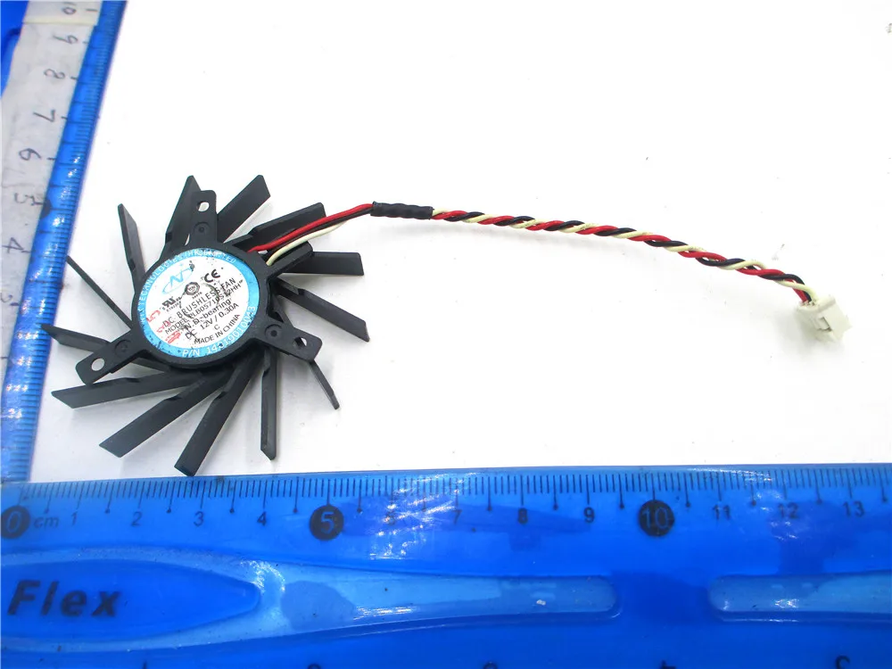 Вентилятор для графических карт SMY DFS601012L PLB05710S12HH 12 В постоянного тока 5510 5,5 см 55 мм ATI AMD HD5550 HD5570 HD5670 V4800 firepro v4900