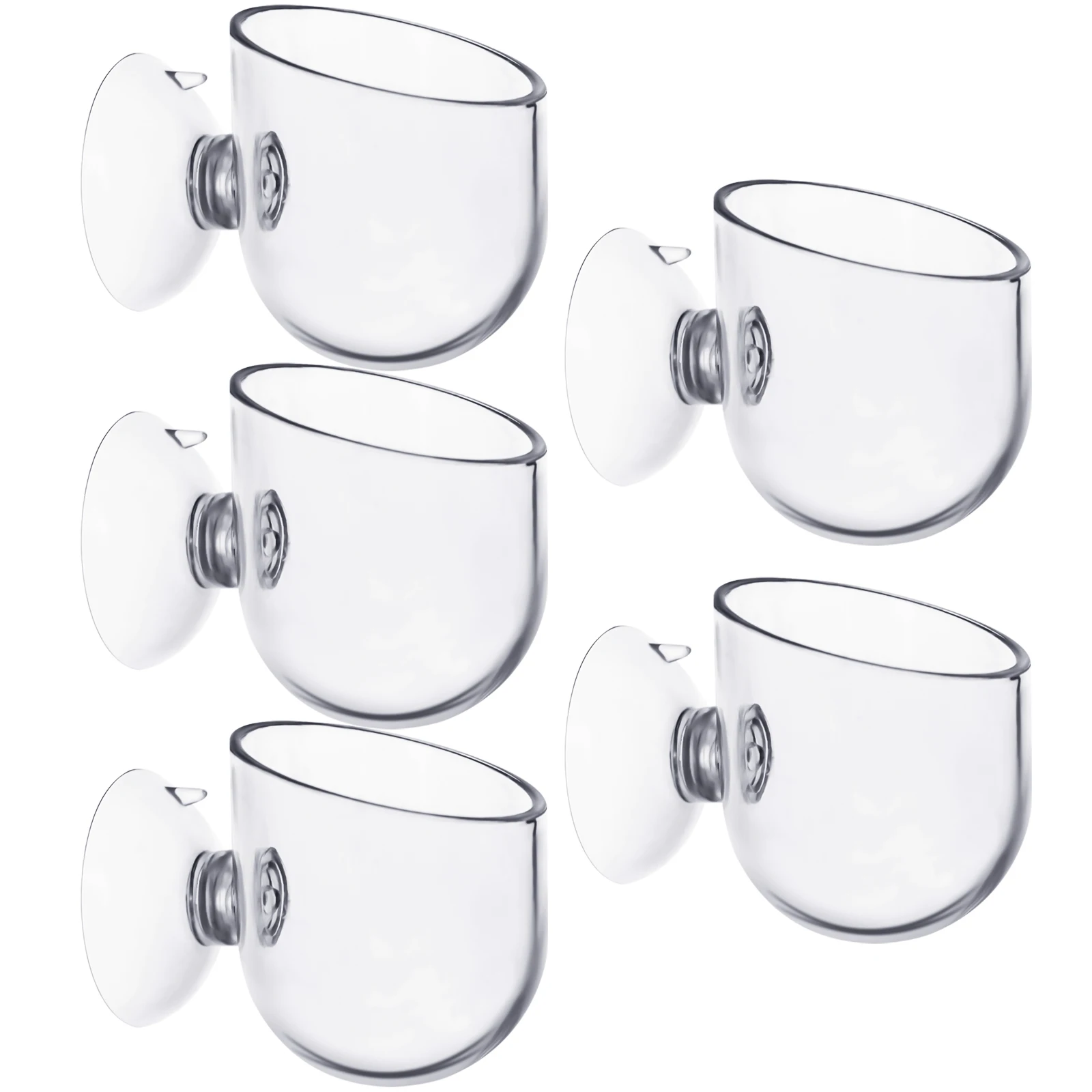 

5 шт. аквариумные украшения подвесные аквариумные мини-Хрустальные акриловые горшки для растений в горошек цилиндрические чашки аксессуар...